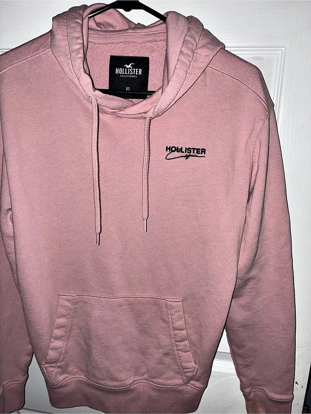 Hollister Pink Pullover Hoodie Size XS